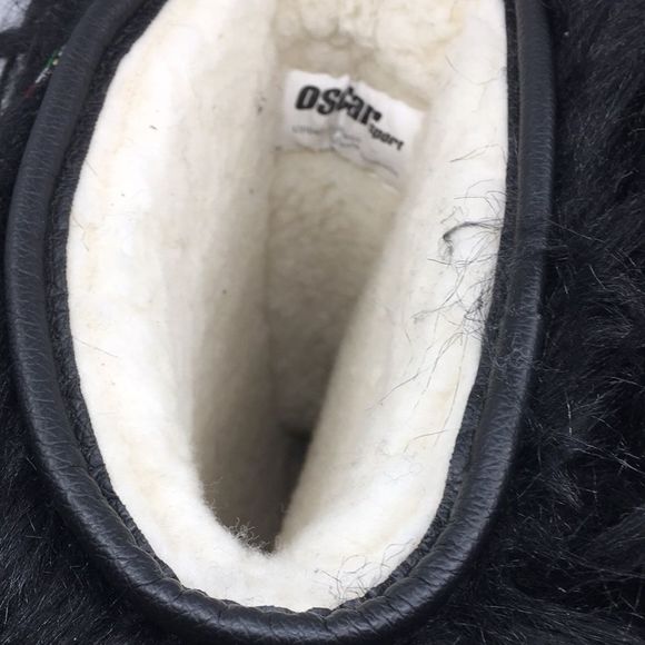 Women's Black Faux Fur Winter Boots - Picture 13 of 16